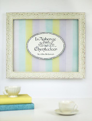 French Style Candy Colored Striped Wall Decor